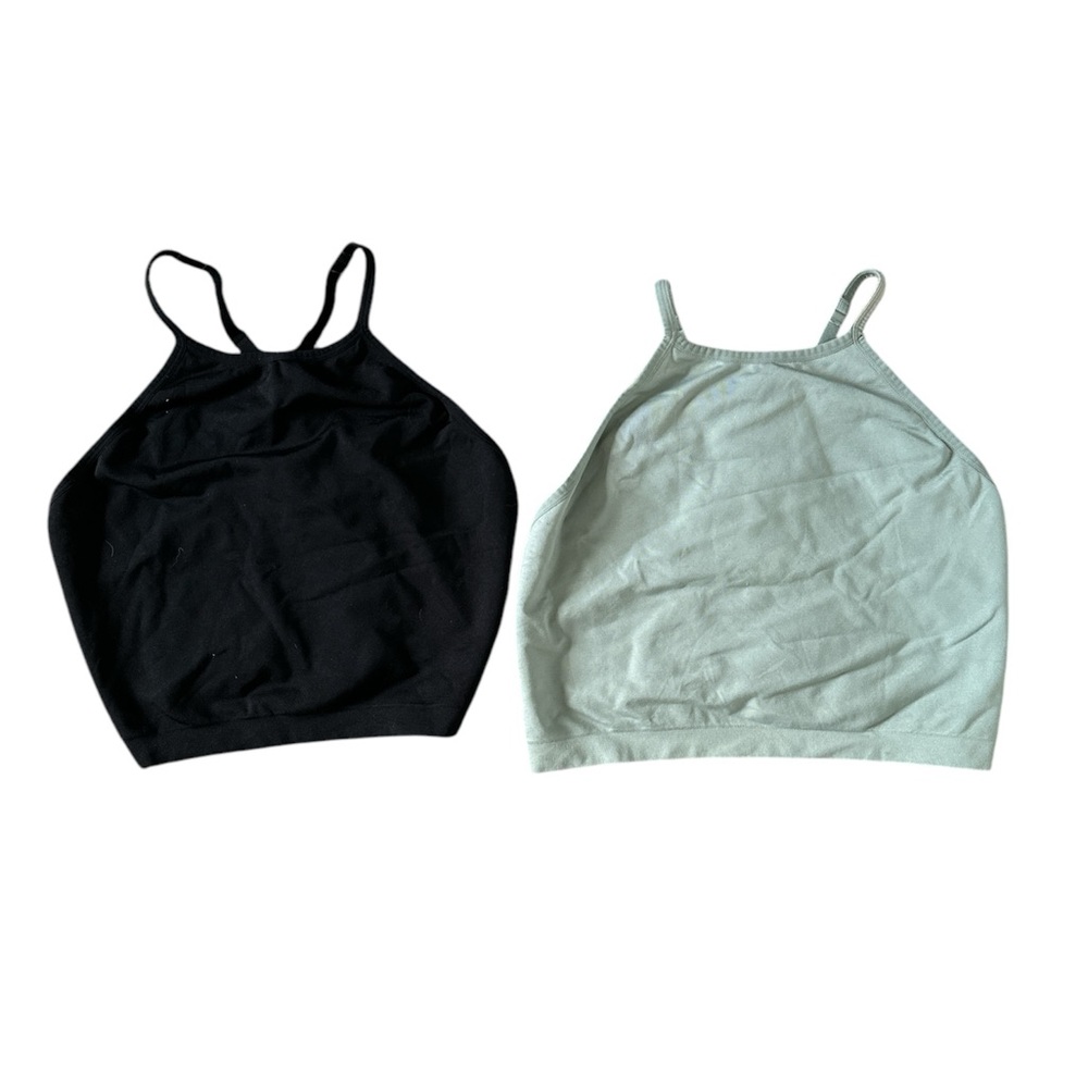 Forever 21 Large Sports Bra Like New Halter Too Razor Back